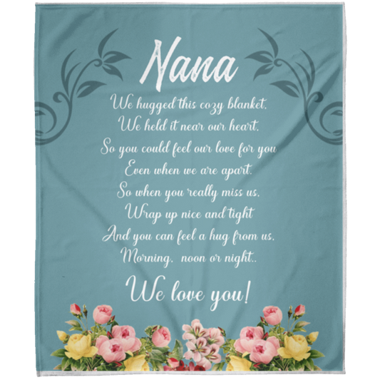 For Nana | FLM Arctic Fleece Blanket 50x60